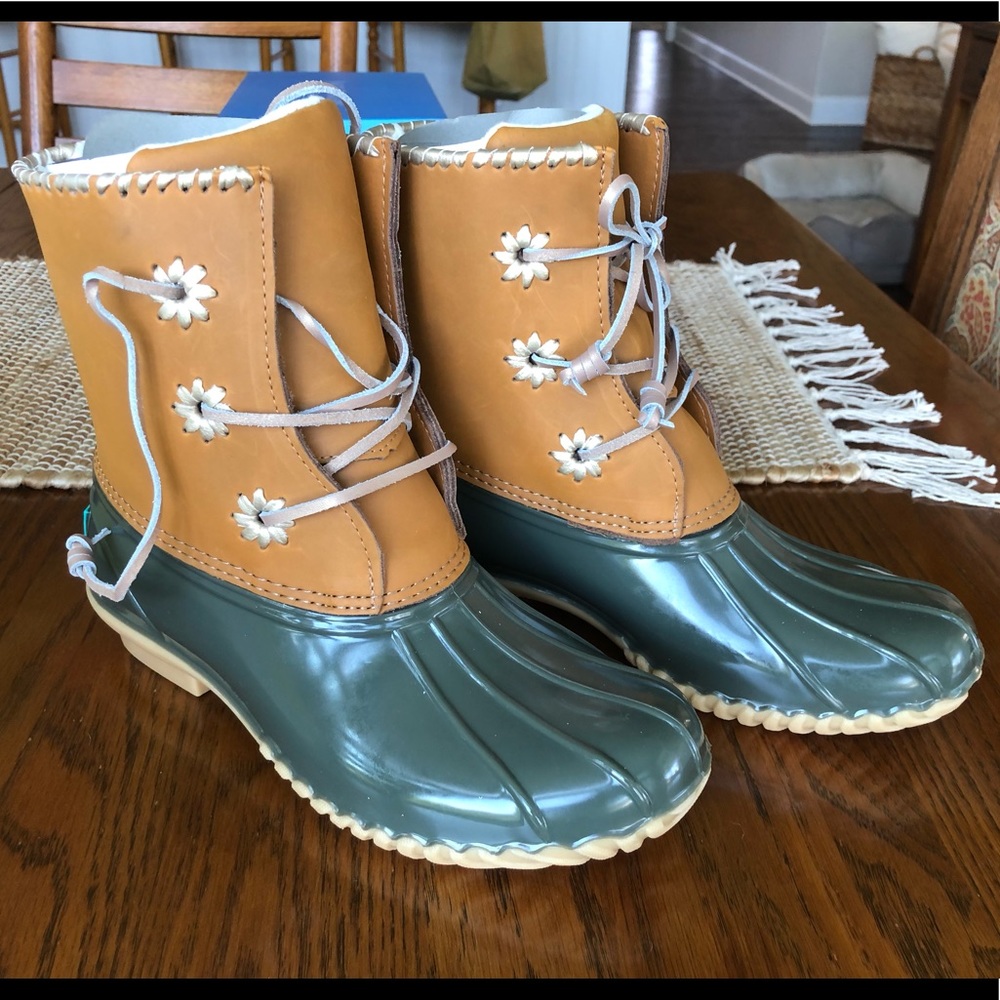 NWT! Jack Rogers Chloe Rain Boot